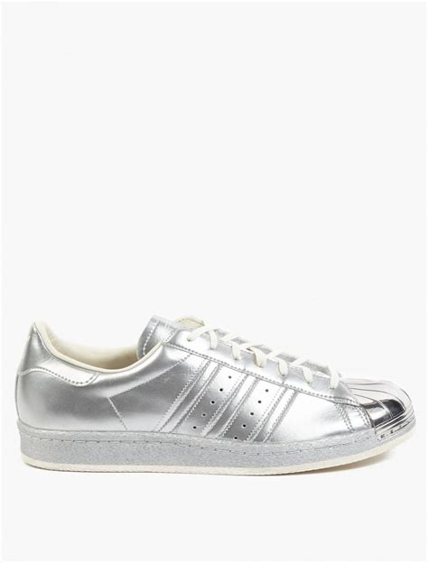 silver superstar sneakers